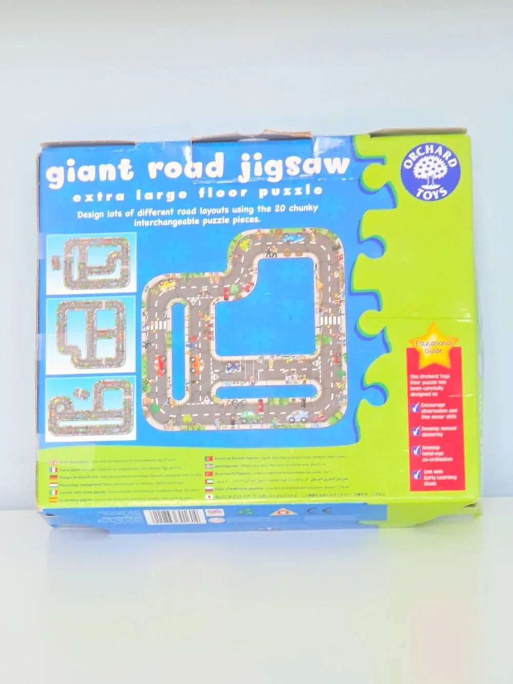 GIANT ROAD JIGSAW PUZZLE BY ORCHARD TOYS
